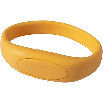 Bracelet USB-Stick, orange, 1GB