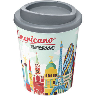 Brite-Americano Espresso Isolierbecher, 250 ml, grau