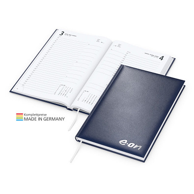 geiger notes Buchkalender Basic Bestseller, inkl. Silberprägung, dunkelblau geiger notes Buchkalender Basic Bestseller, inkl. Silberprägung, dunkelblau