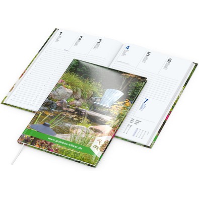 Geiger-Notes Buchkalender Media Bestseller, inkl. Digitaldruck auf Einband, matt