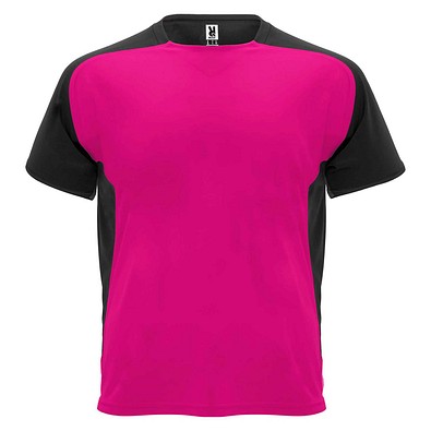 Bugatti Sport T-Shirt für Kinder, fuchsia / schwarz, 4