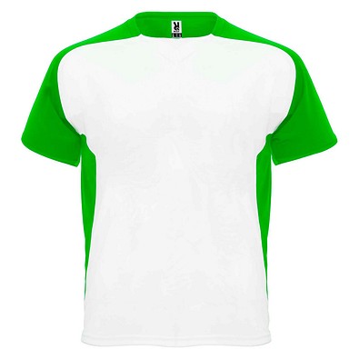 Bugatti Sport T-Shirt für Kinder, weiß / farngrün, 4