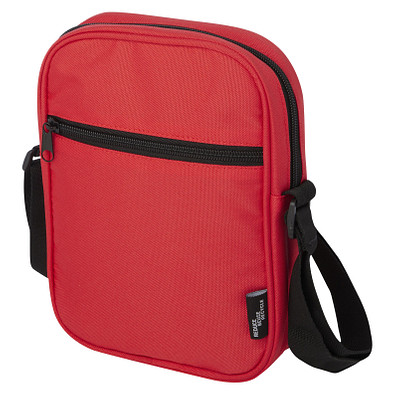 Byron Umhängetasche aus GRS Recyclingmaterial 2 L, rot