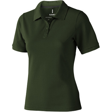 ELEVATE Damen Poloshirt Calgary, armeegrün, M