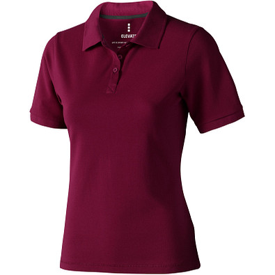 ELEVATE Damen Poloshirt Calgary, bordeaux, XXL