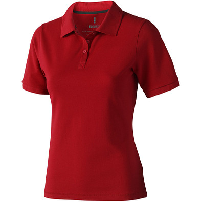 ELEVATE Damen Poloshirt Calgary, rot, L ELEVATE Damen Poloshirt Calgary, rot, L