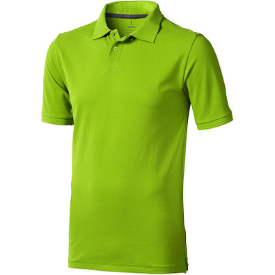 ELEVATE Herren Poloshirt Calgary, apfelgrün, XS