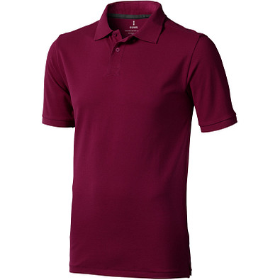 ELEVATE Herren Poloshirt Calgary, bordeaux, XL