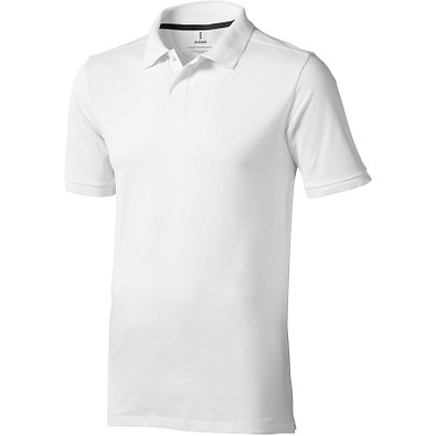 ELEVATE Herren Poloshirt Calgary, weiß, XL ELEVATE Herren Poloshirt Calgary, weiß, XL