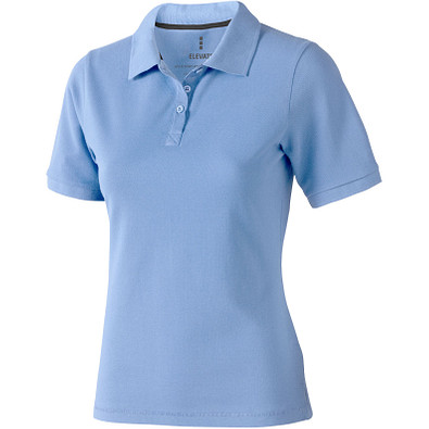 ELEVATE Damen Poloshirt Calgary, hellblau, L ELEVATE Damen Poloshirt Calgary, hellblau, L