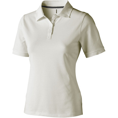 ELEVATE Damen Poloshirt Calgary, hellgrau, L ELEVATE Damen Poloshirt Calgary, hellgrau, L