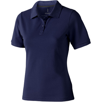 ELEVATE Damen Poloshirt Calgary, dunkelblau, XL