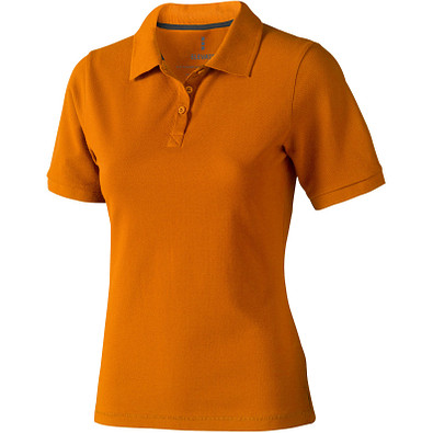 ELEVATE Damen Poloshirt Calgary, orange, L ELEVATE Damen Poloshirt Calgary, orange, L