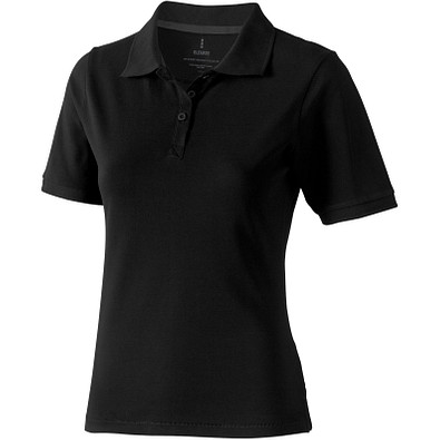 ELEVATE Damen Poloshirt Calgary, schwarz, S ELEVATE Damen Poloshirt Calgary, schwarz, S