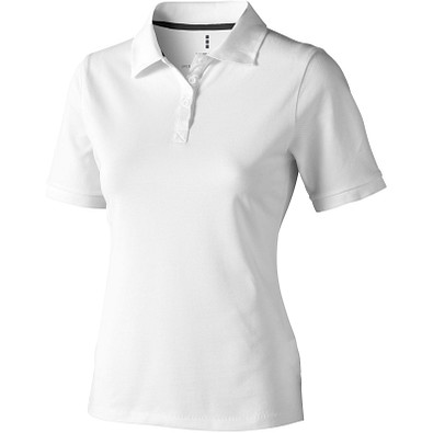 ELEVATE Damen Poloshirt Calgary, weiß, S ELEVATE Damen Poloshirt Calgary, weiß, S
