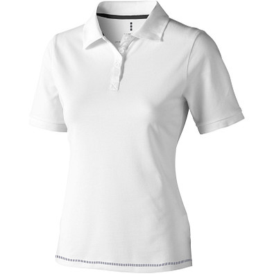 ELEVATE Damen Poloshirt Calgary, weiß,dunkelblau, M ELEVATE Damen Poloshirt Calgary, weiß,dunkelblau, M