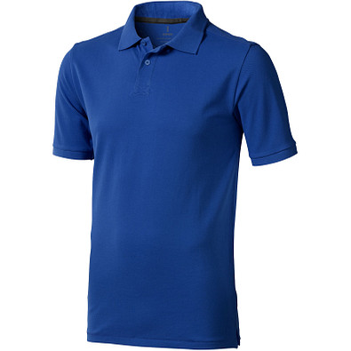 ELEVATE Herren Poloshirt Calgary, blau, M