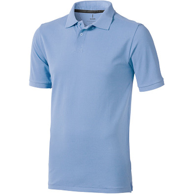 ELEVATE Herren Poloshirt Calgary, hellblau, M ELEVATE Herren Poloshirt Calgary, hellblau, M