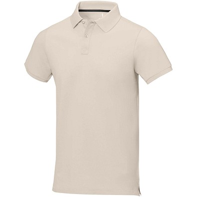 Calgary Poloshirt für Herren, Sandstone, M