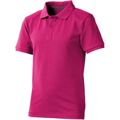 ELEVATE Kinder Poloshirt Calgary, magenta, 104 ELEVATE Kinder Poloshirt Calgary, magenta, 104