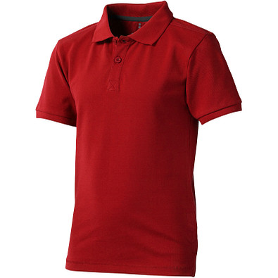 ELEVATE Kinder Poloshirt Calgary, rot, 104 ELEVATE Kinder Poloshirt Calgary, rot, 104