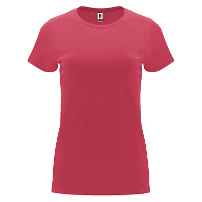 Capri T-Shirt für Damen, Chrysanthemum Red, XL