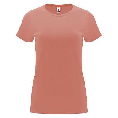 Capri T-Shirt für Damen, Clay Orange, L