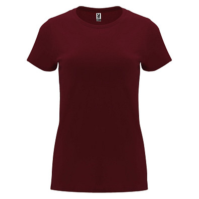 Capri T-Shirt für Damen, Garnet, S