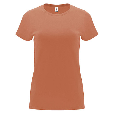 Capri T-Shirt für Damen, Greek Orange, 3XL