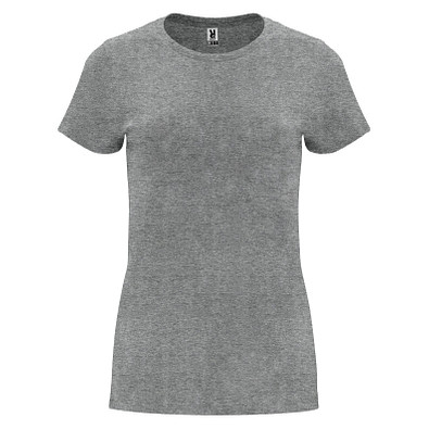 Capri T-Shirt für Damen, Marl Grey, S