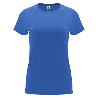 Capri T-Shirt für Damen, Riviera Blue, L