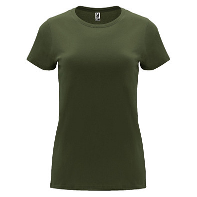 Capri T-Shirt für Damen, Venture Green, XL