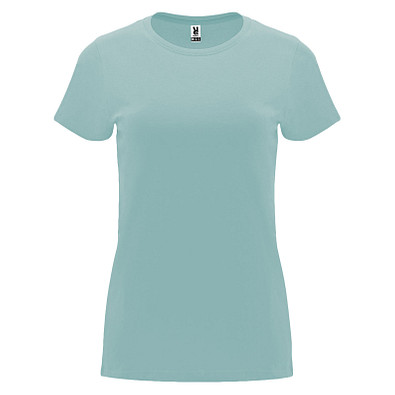 Capri T-Shirt für Damen, Washed Blue, 2XL