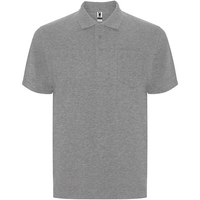 Centauro Premium Poloshirt Unisex, Marl Grey, M