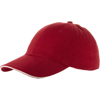 Slazenger™ Unisex Kappe mit 6 Segmenten Challenge, rot Slazenger™ Unisex Kappe mit 6 Segmenten Challenge, rot