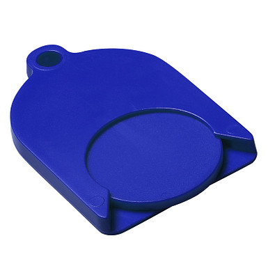 Chip-Schlüsselanhänger Ghost mit Chip, standard-blau PP Chip-Schlüsselanhänger Ghost mit Chip, standard-blau PP