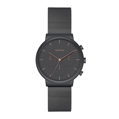 retime® Chronograph Design V, grau retime® Chronograph Design V, grau