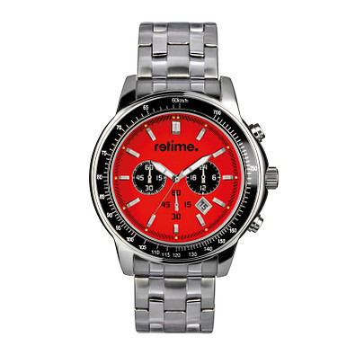 retime® Chronograph Sport V, silber retime® Chronograph Sport V, silber