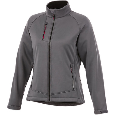 Slazenger™ Damen Softshell Jacke Chuck, grau, XL Slazenger™ Damen Softshell Jacke Chuck, grau, XL