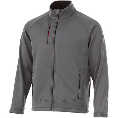 Slazenger™ Herren Softshell Jacke Chuck, grau, XL Slazenger™ Herren Softshell Jacke Chuck, grau, XL