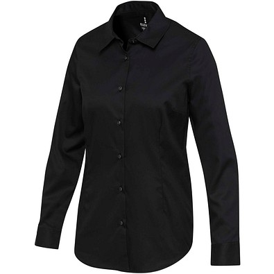 Citrine 185 g/m² Twill Bluse, schwarz, XL
