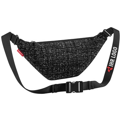 city beltbag, bouclé black