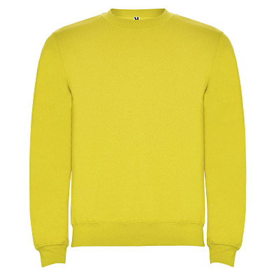 Clasica Sweatshirt mit Rundhalsausschnitt für Kinder, gelb, 7/8