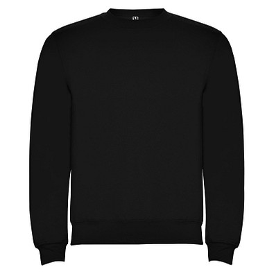 Clasica Sweatshirt mit Rundhalsausschnitt für Kinder, schwarz, 9/10