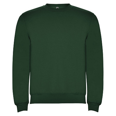 Clasica Sweatshirt mit Rundhalsausschnitt Unisex, dunkelgrün, 2XL