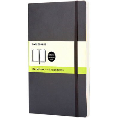 MOLESKINE® Notizbuch Classic Softcover L, blanko, schwarz
