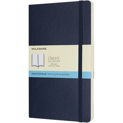 MOLESKINE® Notizbuch Classic Softcover L, gepunktet, saphir MOLESKINE® Notizbuch Classic Softcover L, gepunktet, saphir