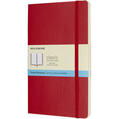MOLESKINE® Notizbuch Classic Softcover L, gepunktet, scarlet red MOLESKINE® Notizbuch Classic Softcover L, gepunktet, scarlet red