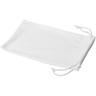 Clean Mikrofaserbeutel für Sonnenbrillen, weiss Clean Mikrofaserbeutel für Sonnenbrillen, weiss
