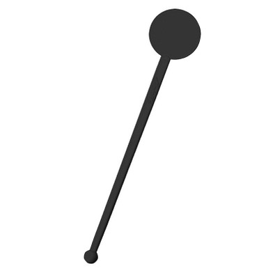 Cocktail-Rührstab Rund, schwarz Cocktail-Rührstab Rund, schwarz